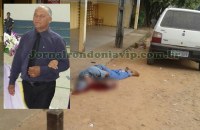 PRESIDENTE DO  PSC É  ASSASSINADO A TIROS EM MONTE NEGRO - Foto: RONDONIAVIP