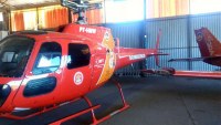 HELICÓPTERO DO CORPO DE BOMBEIROS QUE NUNCA VOOU E MANDADO PARA OFICINA - Foto: RONDONIAOVIVO