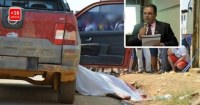 PRESIDENTE DA OAB É ASSASSINADO COM OITO TIROS DE PISTOLA NO CENTRO DE BURITIS - Foto: G-1