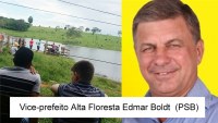 VICE - PREFEITO DE ALTA FLORESTA MORRE AFOGADO - Foto: OOBSERVADOR