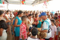 FESTA NA RENASCER EM ARIQUEMES REÚNE MILHARES  DE CRIANÇAS - Foto: ASSESSORIA