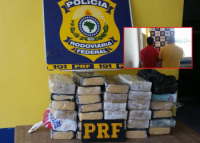 PRF APRENDE MAIS DE 30 QUILOS DE COCAÍNA E CRACK NA BR - 421 - Foto: ALERTARONDONIA