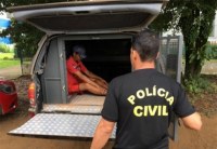 POLÍCIA CIVIL PRENDE EM ARIQUEMES HOMEM DE 49 ANOS  QUE ESTUPROU CRIANÇA DE 02 ANOS - Foto: ASSESSORIA