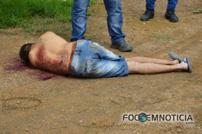 HOMEM DE 26 É EXECUTADO COM 15 TIOS DE PISTOLA NA ÁREA RURAL DE BURITIS