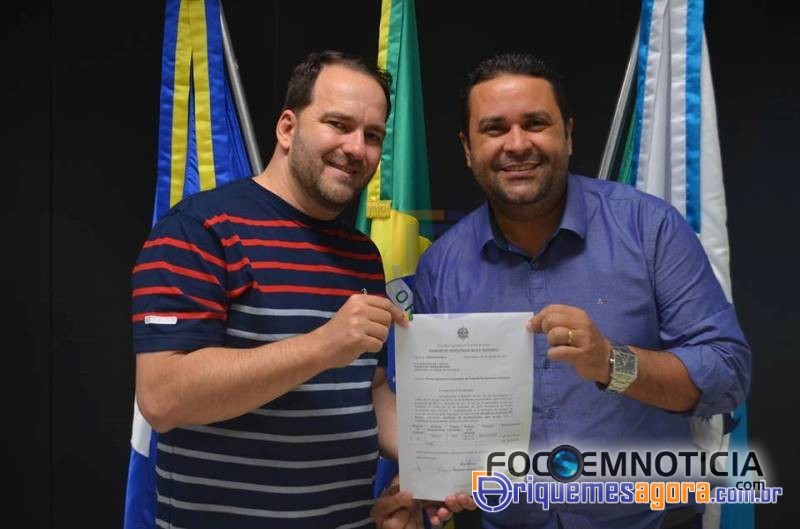 DEPUTADO ALEX REDANO LIBERA EMENDA DE 200 MIL REAIS PARA ARIQUEMES A PEDIDO DO VEREADOR AMALEC